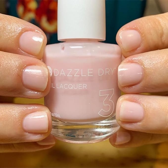 1 Dazzle Quick Mini Set - Pristine Tutu: a subtle and creamy pale pink that creates an elegant base for a French manicure. (5 Piece Set)