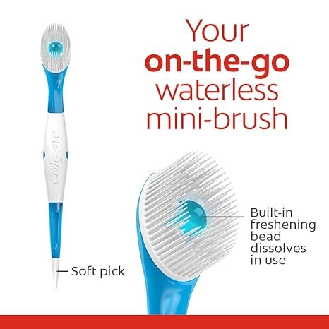 1 Travel Toothbrushes, Peppermint, 24 Count (Pack of 4)
