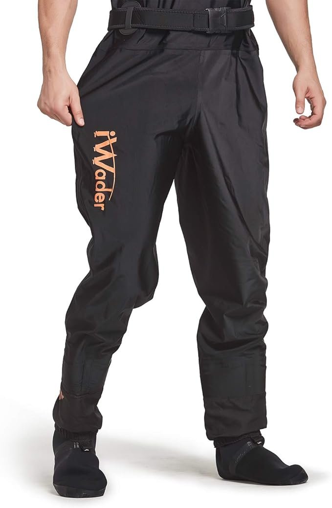 2 IWADER S1 Men's Fishing and Hunting Chest Waders, Premium Outdoor Gear with Neoprene Stockingfoot