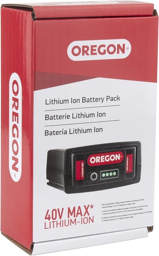 1 Oregon Cordless B742 4.0 Ah Lithium-Ion Battery Pack