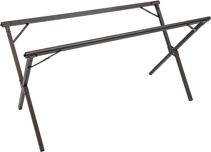 3 ALPS Outdoor Gear Portable Camping Table with Durable Roll Top Surface and Stable X Frame, Convenient Carry Bag, Multiple Sizes