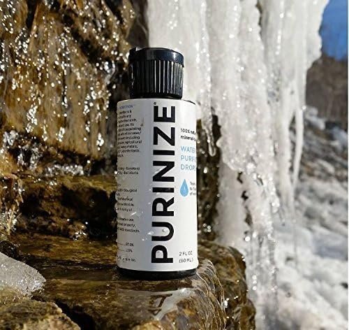 4 PURINIZE - The Ultimate and Exclusive Natural Water Cleansing Solution - Additive-Free Outdoor and Emergency Water Purification