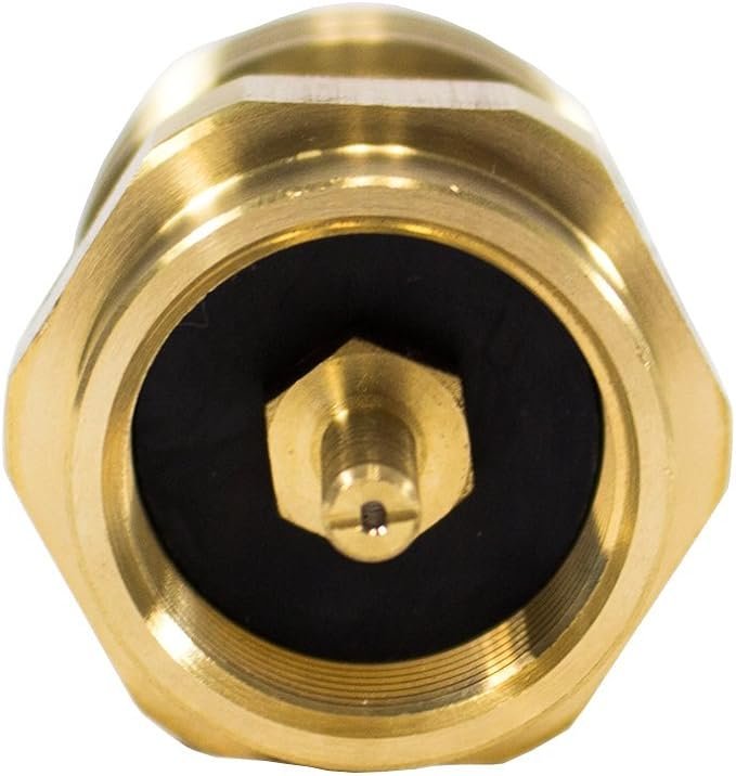2 GasOne 1 LB Propane Gas Adapter for Grills - 1''-20 Male Cylinder Thread