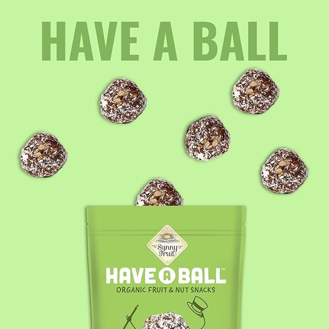 5 100% RAW Fruit & Nut Balls Variety 3-Pack - Have A Ball (3 x 9 Balls) - Whole Food Energy Snacks | NO Added Sugars or Preservatives | NON-GMO, VEGAN, GF & Kosher