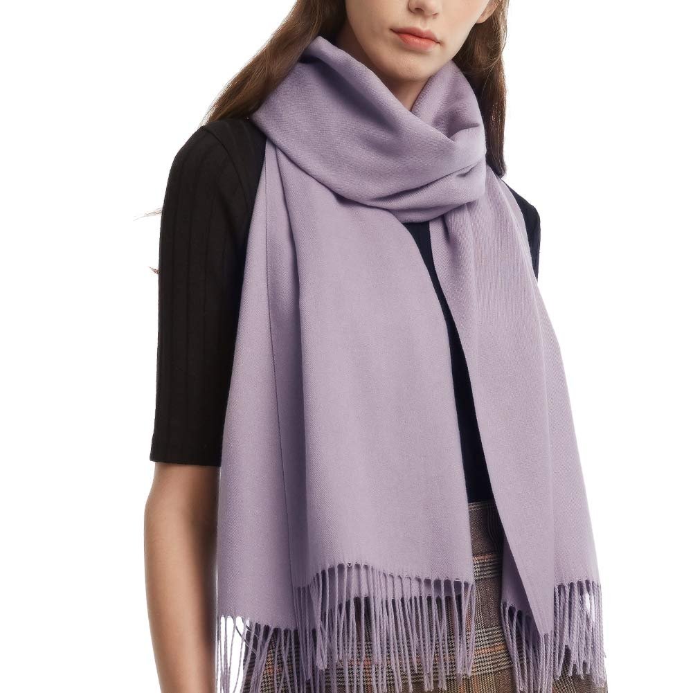 1 Womens Winter Scarf Cashmere Feel Pashmina Shawl Wraps Soft Warm Blanket Scarves for Women