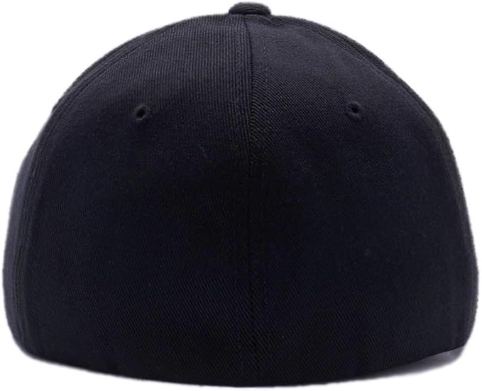 2 Bitcoin hat. Bitcoin Digital Currency. Embroidered. 6477 Flexfit Baseball Cap. (S/M, Black)