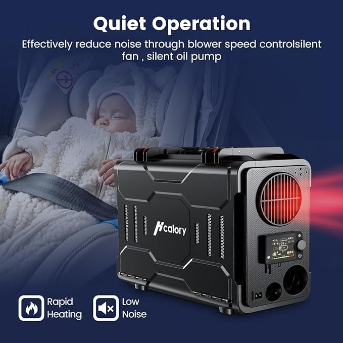 3 Revised name: 12V Portable Diesel Air Heater - HCALORY