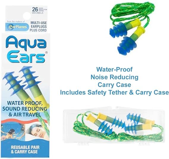 2 Fusion Multiple-Use Earplug - Pack of 3 Pairs