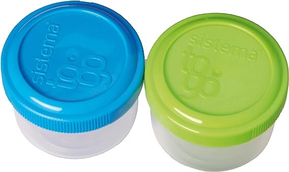 3 15-Piece Food Storage Container Set by Sistema To Go