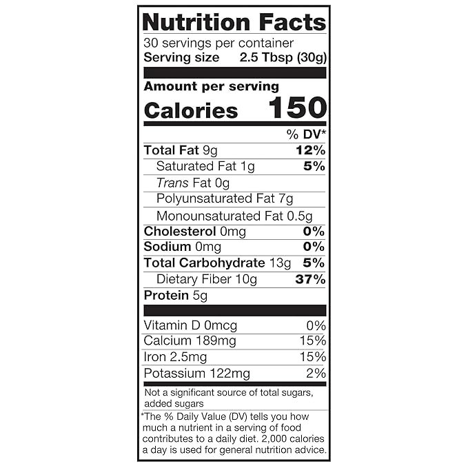 5 BetterBody Foods Organic Chia Seeds 2 lbs, 32 Oz, with Omega-3, Non-GMO, Gluten Free, Keto Diet Friendly, Vegan, Good Source of Fiber