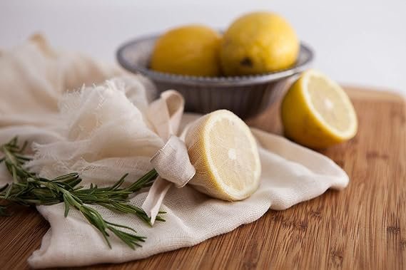 3 Organic Cotton 2-Pack Strainer Cloth - 21 X 24 Unbleached, 90 Grade Muslin, Hemmed Edge - Ideal for Brewing Coffee, Nut Milk, Baking, and Filtration