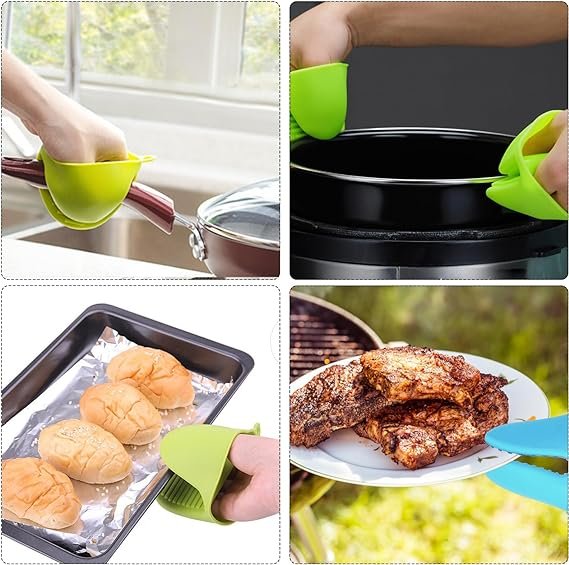 5 4PCS Silicone Oven Mitts