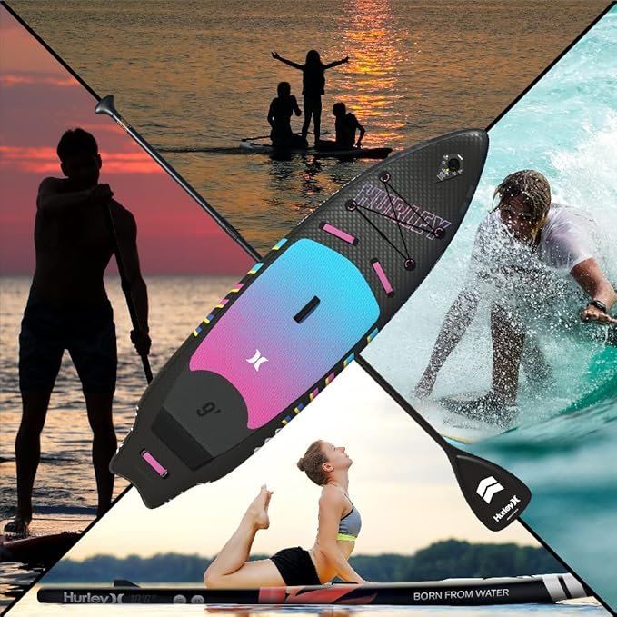 5 PhantomSurf 9' Stand Up Paddle Board Package