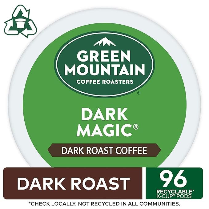 2 GMCR Dark Magic, Keurig K-Cup Pods, Dark Roast Coffee, 24 Count (4 Pack)
