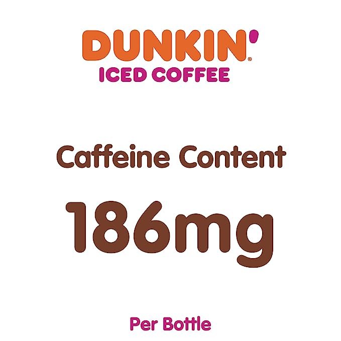5 Dunkin Donuts Chilled Coffee, Mocha, 13.7 Fl Oz (Pack of 12)