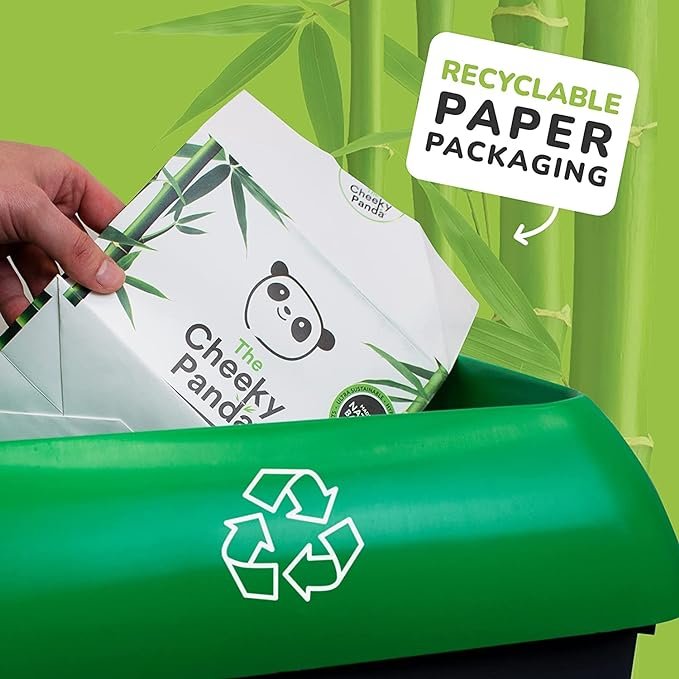 2 Eco-Panda - Sustainable Bamboo Paper Towels | 200 2-Ply Mega Sheets | Pack of 400 Durable Paper Towel Sheets