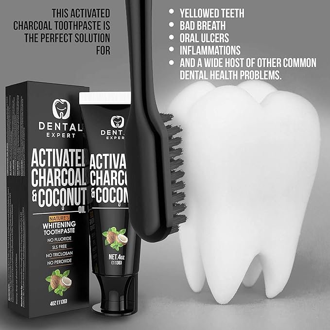 2 Activated Teeth Whitening Toothpaste - 2 Pack
