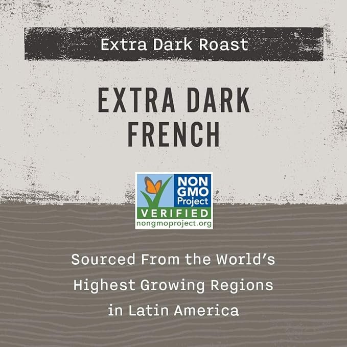 1 Allegro Coffee Extra Dark French Roast Ground Coffee, 12 oz