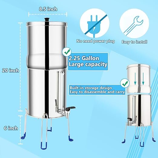 4 Stainless Steel Water Purification System