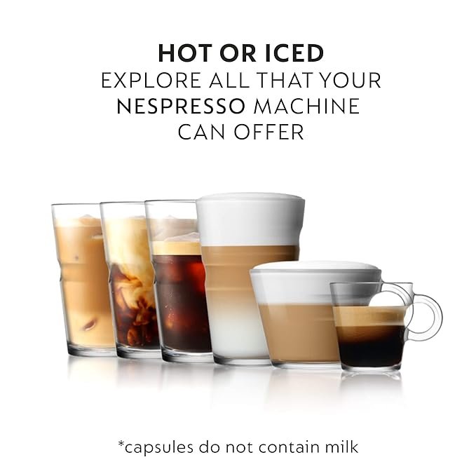 3 Nespresso OriginalLine Espresso Variety Pack: Medium Roast Coffee, 10 Count, Brews 3.7 ounce and 1.35 ounce (Only Compatible with Original Line Machine)