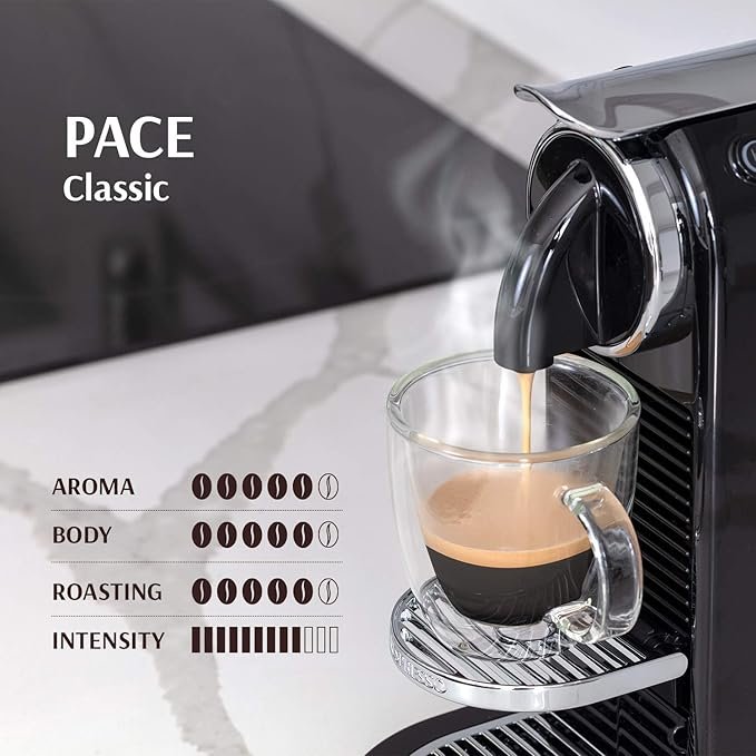 2 Pace Equine Dark Roast Coffee Pods | 100 Pack Nespresso Compatible Capsules | Organic USDA Certified | Aluminum Espresso Pods for Nespresso Original Brewers | 100% Arabica | OU Kosher Certified