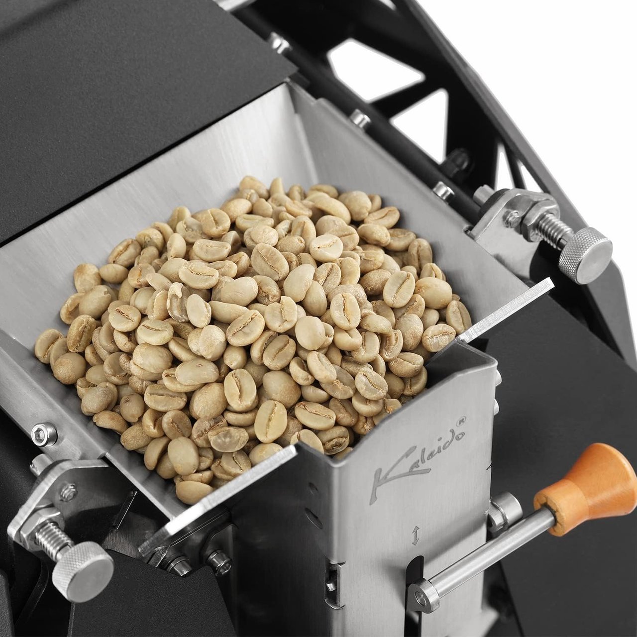 5 K2 RoastMaster Plus: Precision Coffee Roaster (50-400g) with Adjustable Heat & Debris Management System, Ideal for Home or Professional Use.