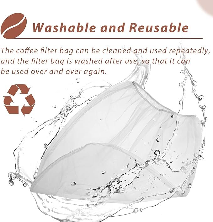 3 Cold Brew Coffee Filter Bag for Toddy Cold Brew System - 2 Pack