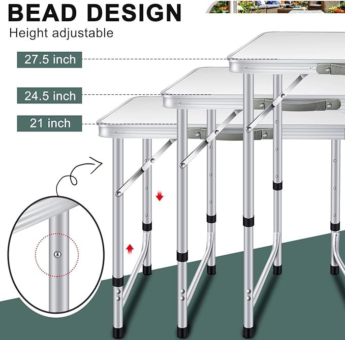 1 Queekay Foldable Outdoor Table