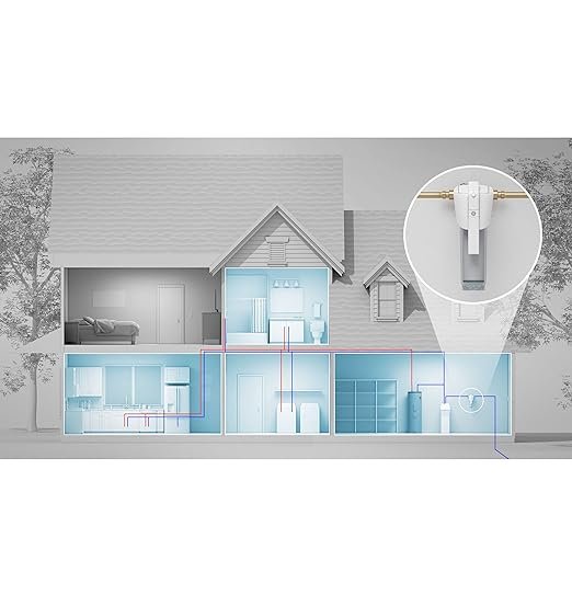 1 GE Water Filter System | Advanced Filtering Technology Decreases Lead, Rust & More | Convenient Wifi Capability | All-Inclusive Installation Kit & Additional Items Provided | Regular Filter Replacement (FTHLM, FTHTM, FTHPM) Required Every 3 Months