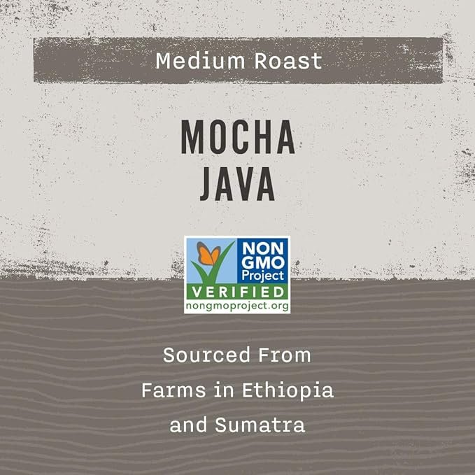 1 Allegro Coffee Mocha Java Whole Bean Coffee, 12 oz