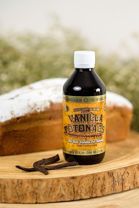 1 Totonac's Mexican Pure Vanilla Extract - 8.3 Oz (250 mL) Bottle