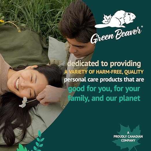 4 Green Beaver All Natural Organic Toothpaste, Vegan, Fluoride Free & Gluten Free Toothpaste, Spearmint Flavor, 75ml, 3 Pack