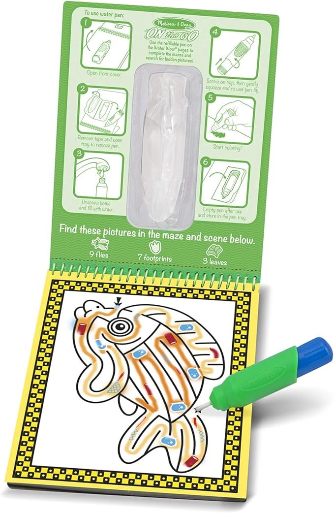 3 Melissa & Doug Water Magic Activity Set - 3 Pack, Animal Theme