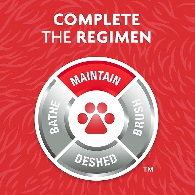1 Furminator DeShedding Grooming Wipes for Cats Refresh and Deodorize Coat Without Bathing, 50 Count