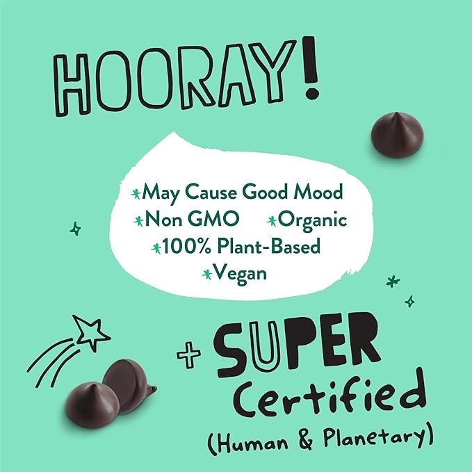 2 Pascha Organic Keto Sugar-Free Bitter Sweet, 70% Cacao Chocolate Baking Chips, UTZ, Gluten Free, Non GMO, Sweetened with Organic Stevia, 6 Pack