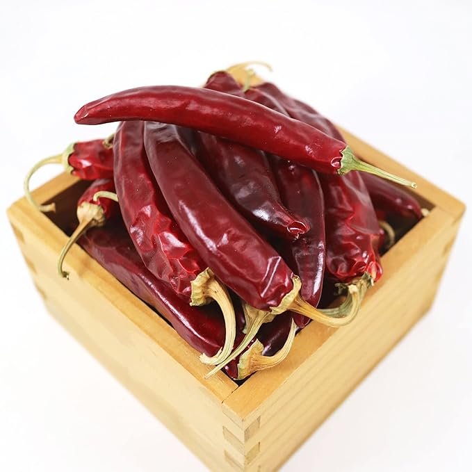 2 McCabe Organic Sun-Dried Red Chili Pepper - Dried Korean Variety Chili Peppers | Rich with Vitamin D & Minerals | USDA and CCOF Certified | Product of USA | 50g (Korean Variety)