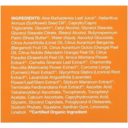 2 Avalon Organics Renewal Crème Riche with Vitamin C, 1.7 Oz