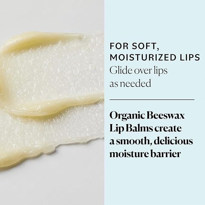 1 Sky Organics Organic Lip Balm with Beeswax and a Rich Nourishing Blend of Plant Oils, Moisturizing Lips Balms to Lock In Moisture and Keep Lips Feeling Soft and Smooth, Six Assorted Flavors, 6pk.