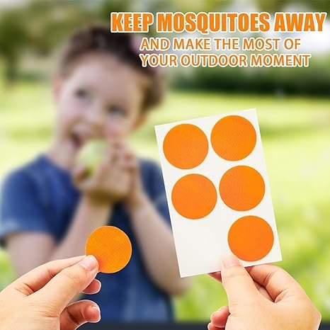 4 Waterproof Mosquito Bracelets and Patches Bundle - 48 Count