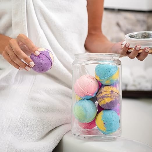 3 Sky Organics Bath Bomb Gift Set for Body to Soak, Nourish & Relax, 12 ct.