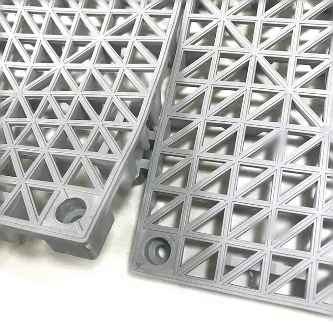 1 Gray Interlocking Cushion Mats