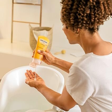 2 Weleda Baby Calendula 2-in-1 Gentle Shampoo and Body Wash, 6.8 Fluid Ounce, Plant Rich Cleanser with Calendula and Sweet Almond Oil