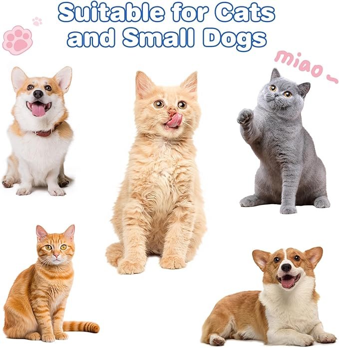 5 BALAPET Cat Shark Costume for Cats and Small Dogs, Winter Warm Velvet Pet Cloak Cape for Hairless Cat Shorthair Chihuahua, Fluffy Cat Clothes for Holiday Party Pet Photos