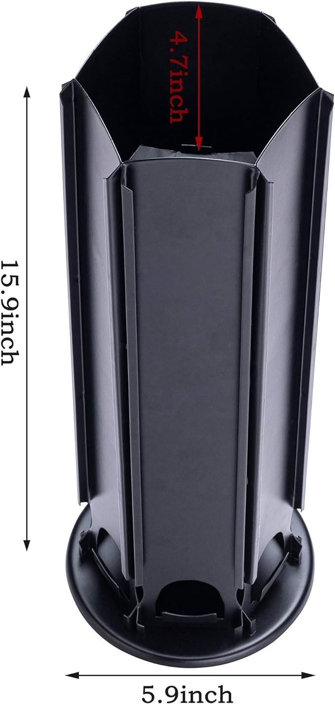 1 Pod Carousel for Nespresso Vertuoline Capsules, 50+ Pod Storage Stand, Sleek Black Organizer
