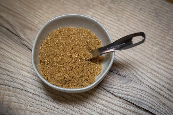 3 Organic Brown Sugar Bulk Resealable bag (3lb) - raw Light Brown sugar for Baking, Kitchen sweetener, Glazes & More - Made with Organic Molasses for a Sweet and Flavorful Taste
