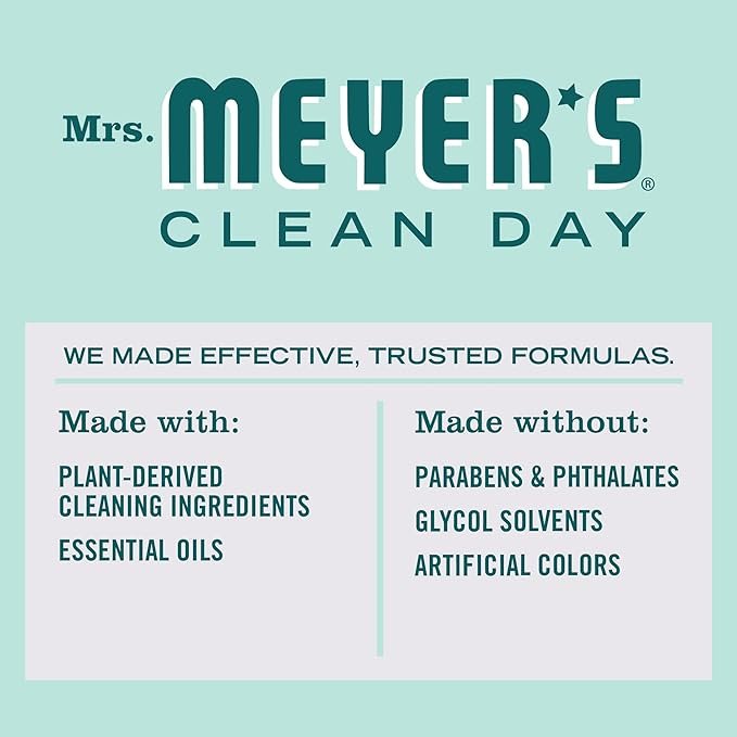 2 MRS. MEYER'S CLEAN DAY All-Purpose Cleaner Spray, Limited Edition Mint, 16 fl. oz - Pack of 3