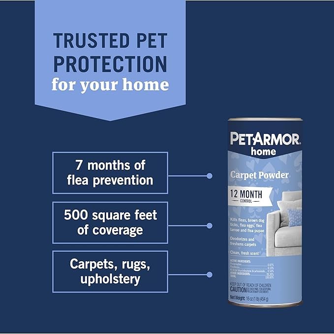2 PetArmor Plus Flea & Tick Prevention for Cats Over 1.5 lbs (3 Doses) + PetArmor Home Carpet Spray and Yard Spray for Fleas & Ticks, Total Flea & Tick Prevention