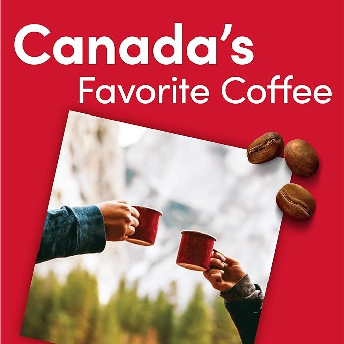 6 12ct Tim Hortons French Vanilla Coffee K-Cup Pods for Keurig Brewers