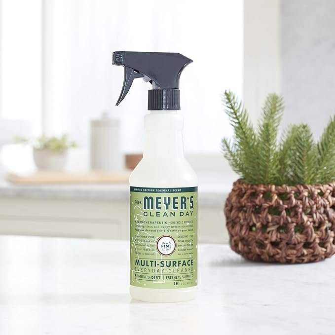 3 Mrs. Meyer's Multi-Surface Cleaner Iowa Pine, 16 OZ