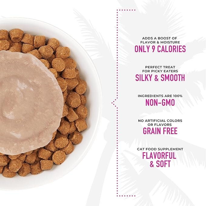 1 Tiki Cat Stix Mousse Treats, Single Serve Indulgent Lickable Treat or Dry Food Topper, with Chicken in Creamy Gravy, 0.5 oz. Pouch (Pack of 20)